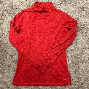 Eddie Bauer Fleece Lined 1/4 Zip Jacket